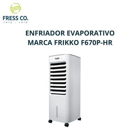 Enfriador evaporativo portátil Frikko F670P-CR